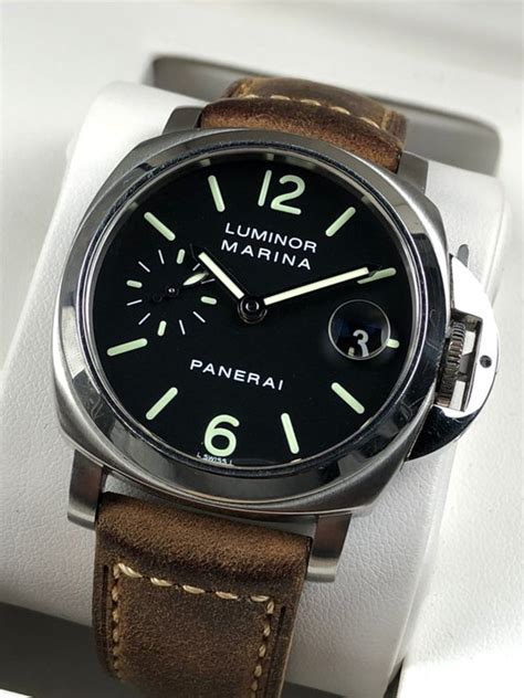 At Auction: A Panerai Luminor Marina Model: OP6560 Serial: BB .